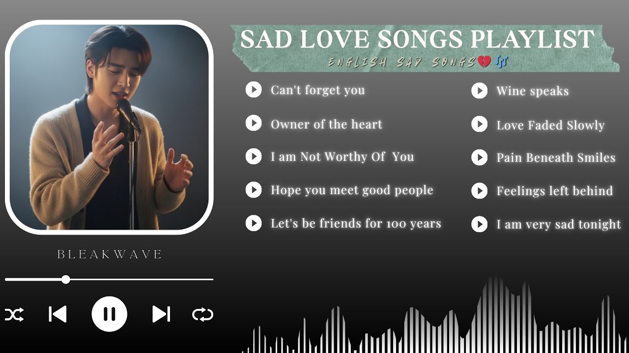 Best Sad Songs Playlist 2026 💔😭  Songs to Listen to When You’re Sad