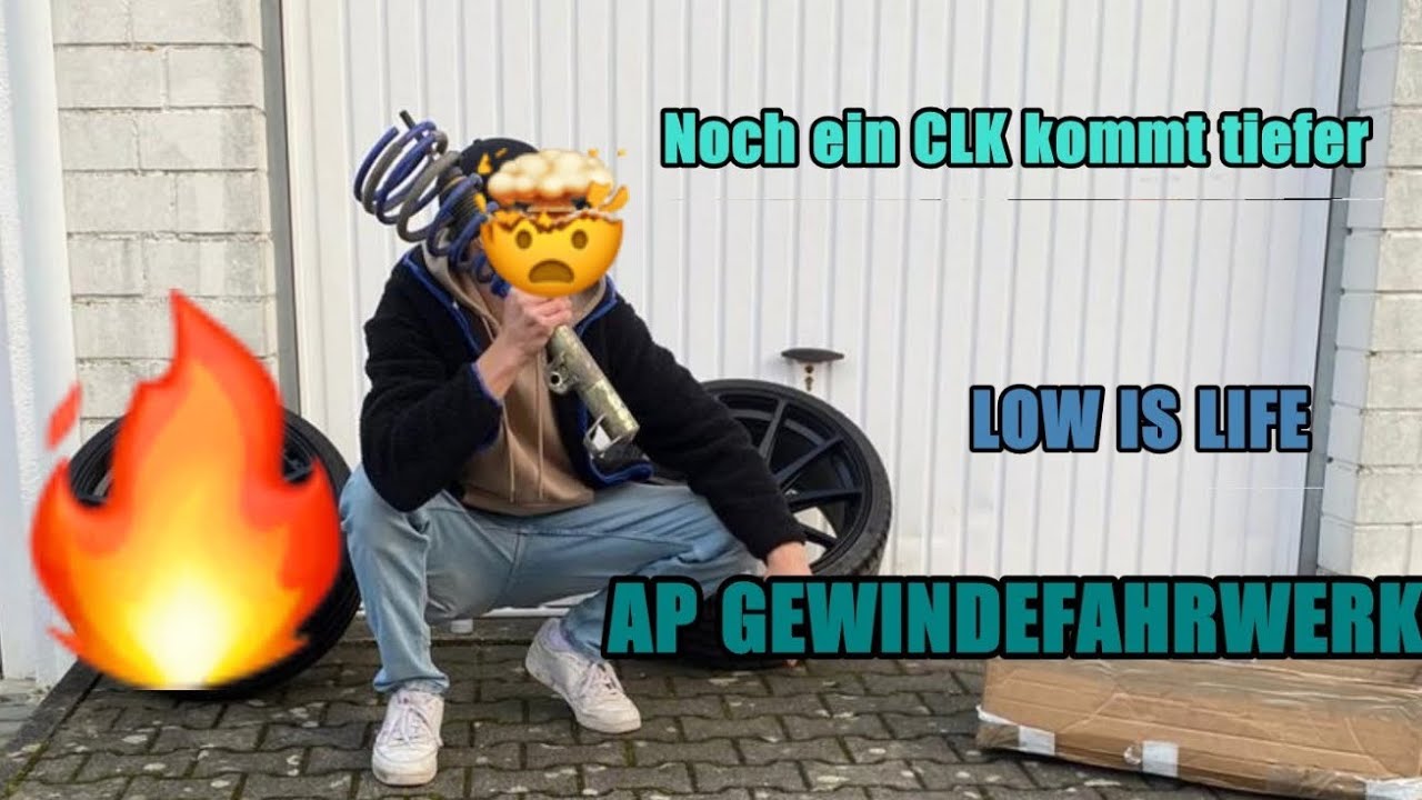 Schrauben mit Daniel #9 | Projekt CLK320 | AP Gewindefahrwerk | Tieferlegung am CLK