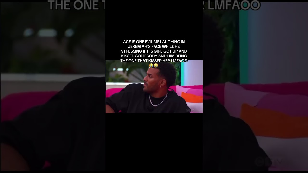 Nahh he&rsquo;s hella wrong for that 😭😂 #ace #jeremiah #loveislandusa #loveisland #fyp #america