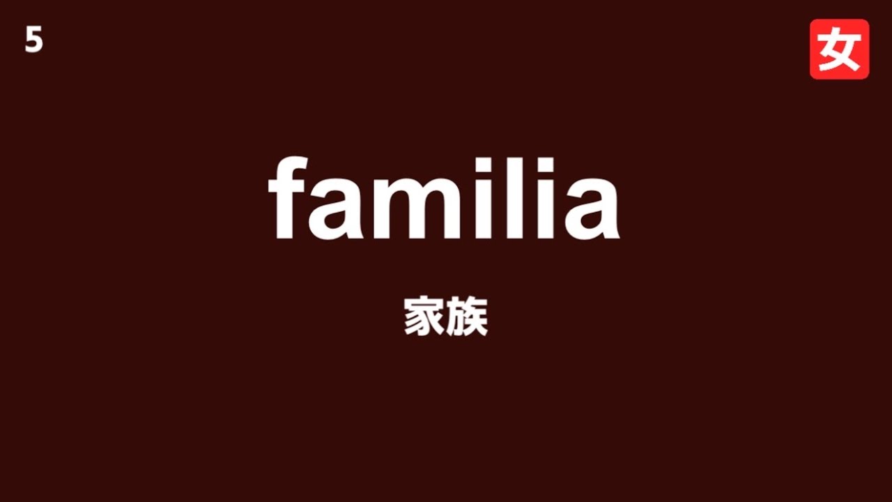覚えておきたいスペイン語名詞400選 聞き流し単語帳 睡眠学習 初心者向け
