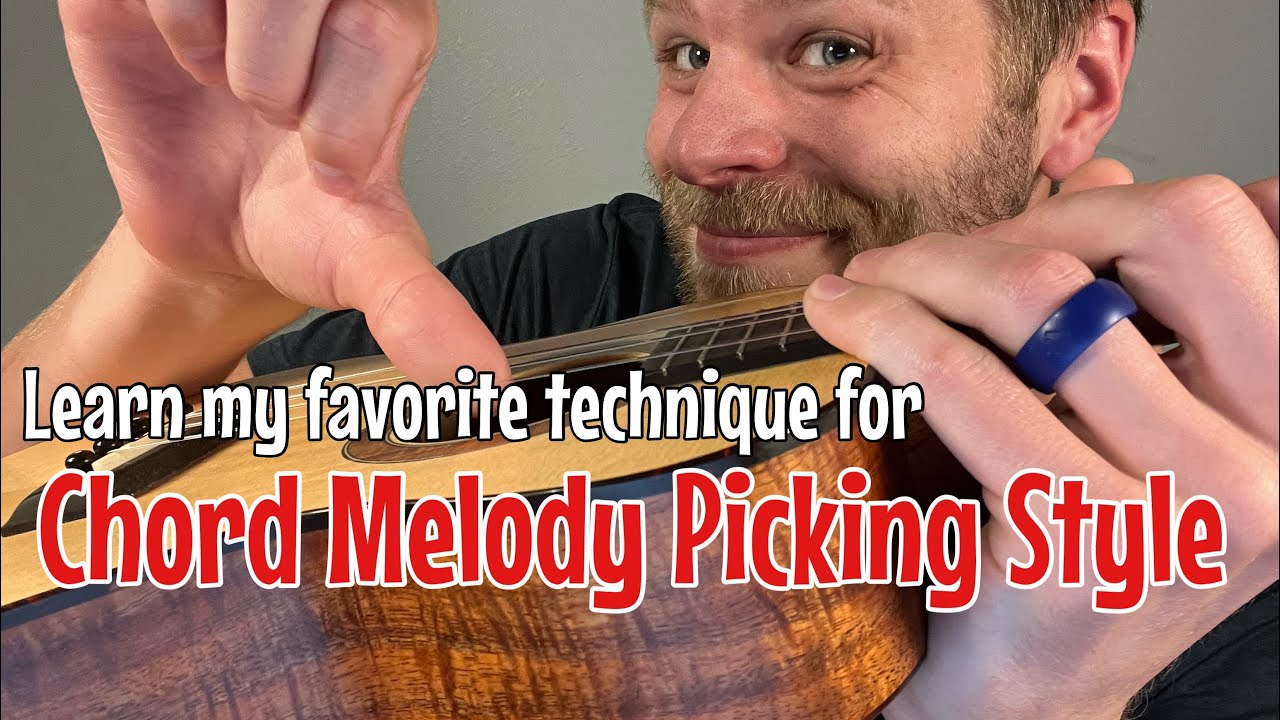 My favorite technique for ukulele chord melody picking!