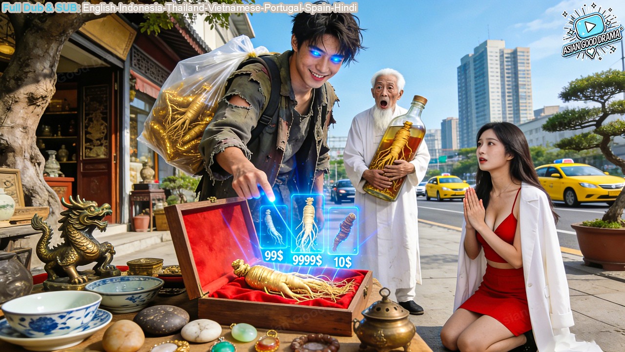 War God With Divine Eyes Helps Female CEO Pick Rare Ginseng, She Demands His Hand