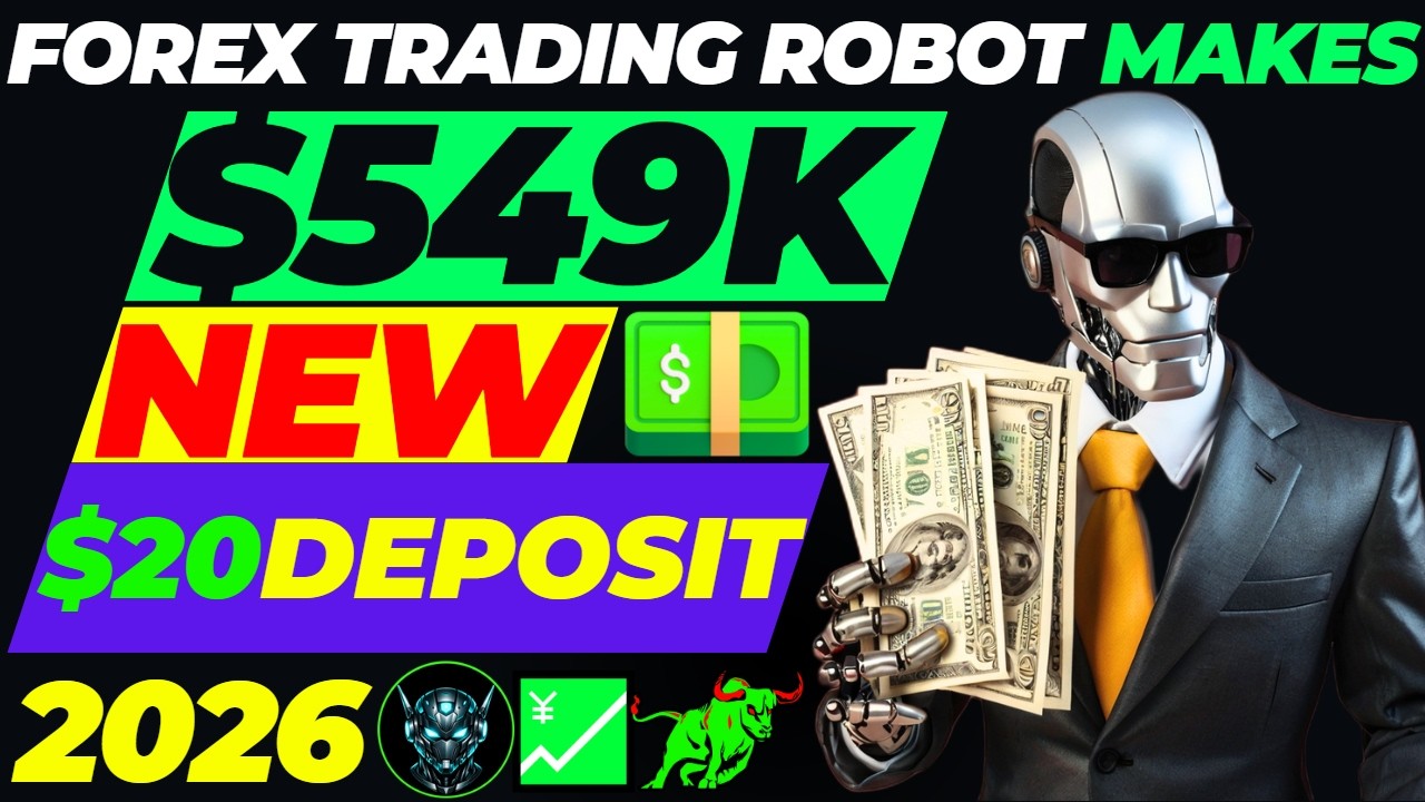 🔴 Forex Trading Robot Makes $549,537 Profit &ndash; Real Account Proof, $20 Deposit! 🔥