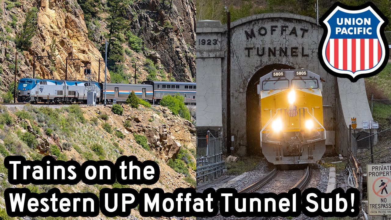Trains on the Western UP Moffat Tunnel Sub | 05-26-25