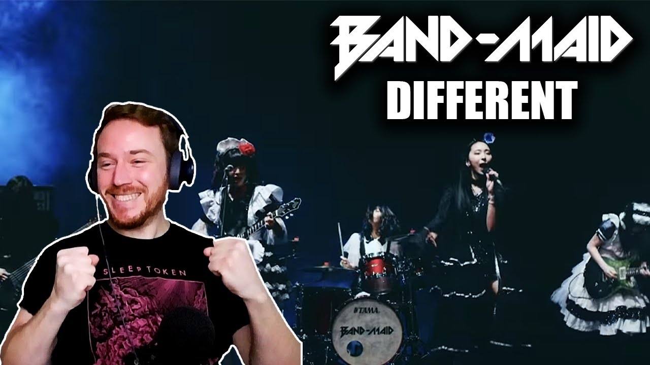 REACTING to BAND MAID (Different) 🎤🎸🥁