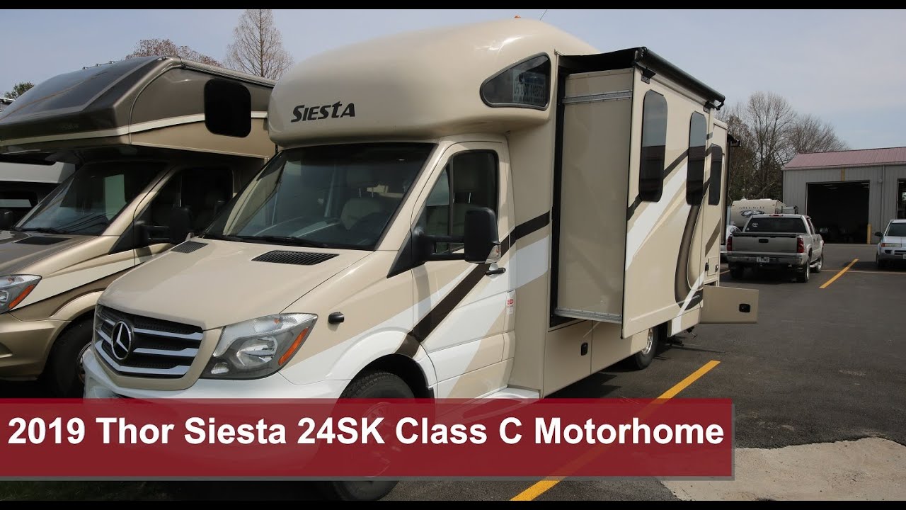 2019 Thor Siesta 24SK Class C Motorhome Walkthrough - Tri State RV