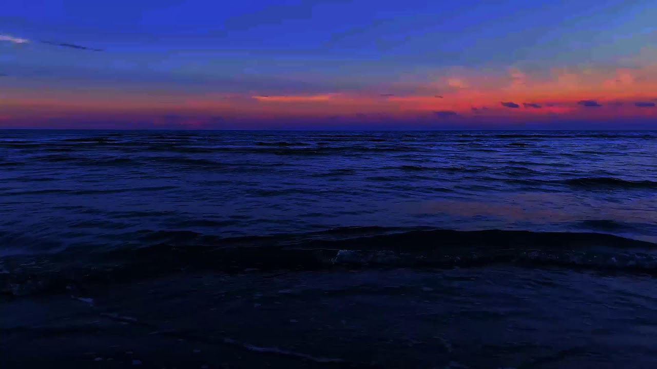 Sea Waves | Night Sleep Ambience | No Talking