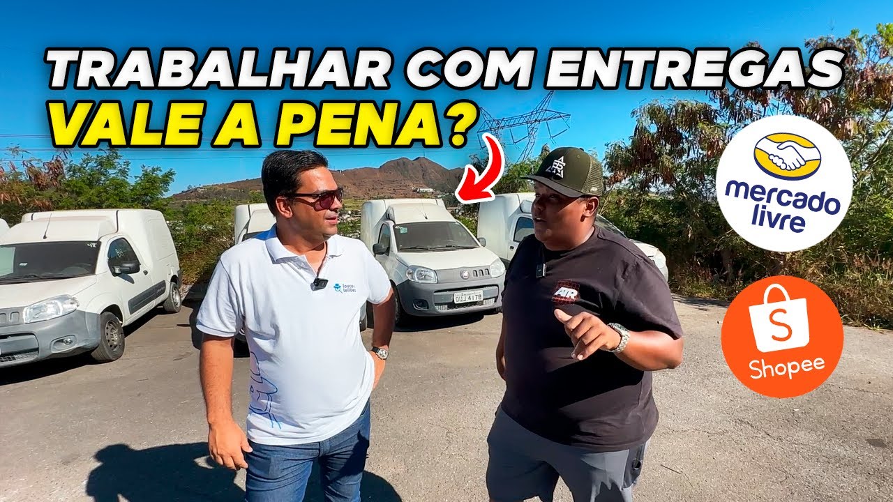 QUANTO GANHA UM ENTREGADOR DA SHOPPE, MERCADO LIVRE? *2024*