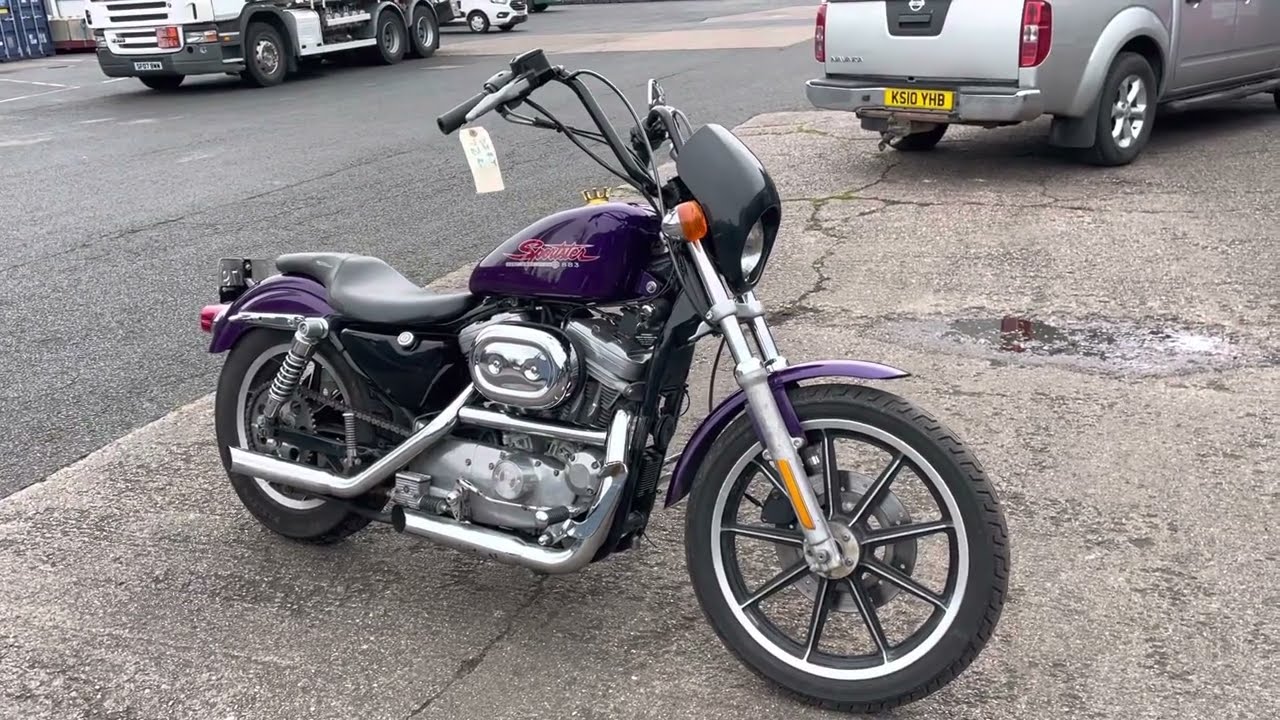 2001 Harley Davidson Sportster 883cc Hugger XL883HUG - Ref:722