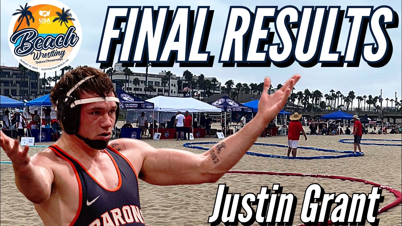 2024 USA Beach Wrestling Senior Nationals in Huntington Beach, CA | 80kg | Justin Grant (FL) Rd1