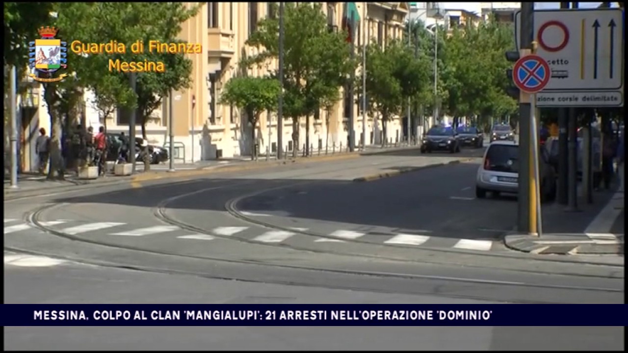 MESSINA, COLPO AL CLAN 'MANGIALUPI' 21 ARRESTI NELL'OPERAZIONE 'DOMINIO' DEL 27-03-2017