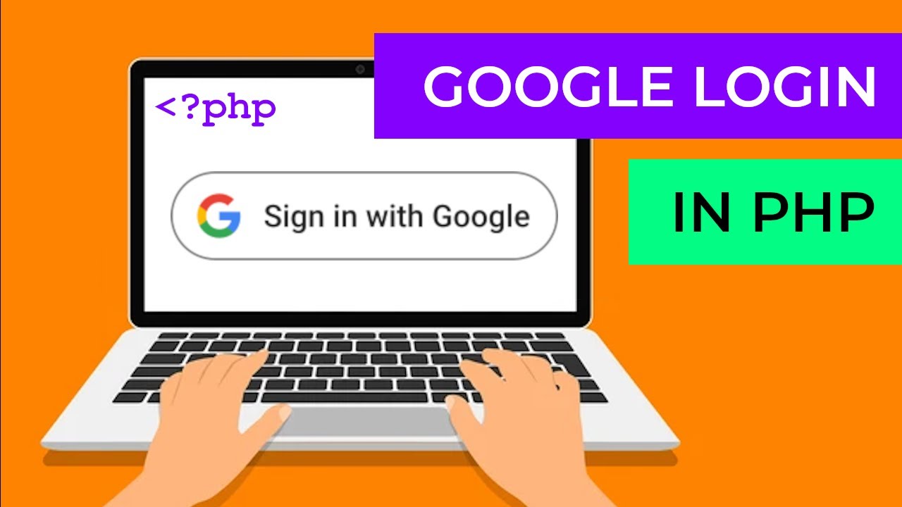 Создайте страницу входа Google на PHP