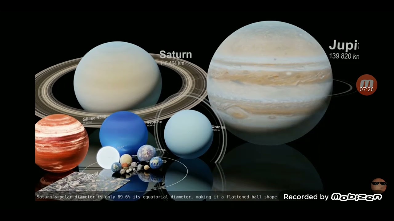 Universe Size Comparison 2020 (Video and Animation by Harry Evett)