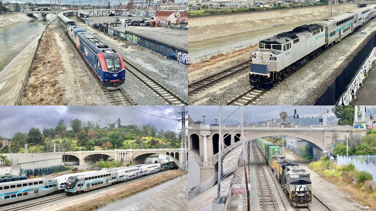 Metrolink & Amtrak Morning Rush Hour Trains in Los Angeles, CA! Railfanning 5/1/2023