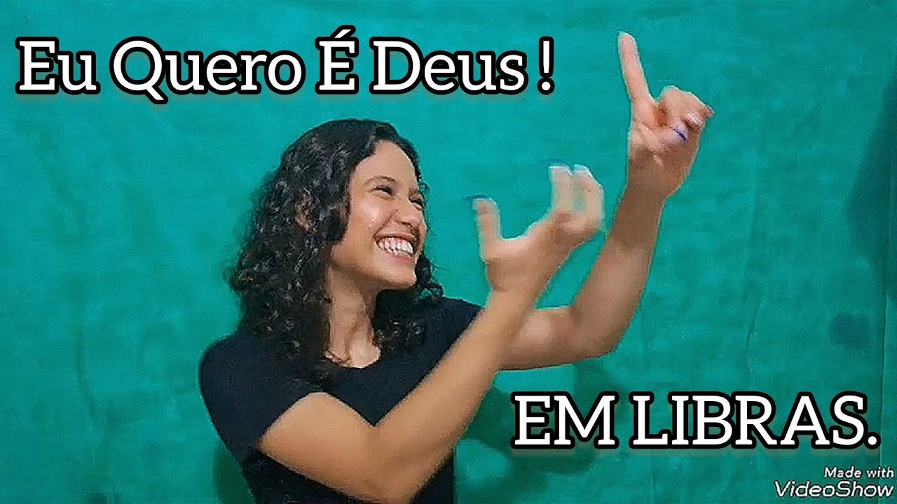 Eu Quero É Deus/ Celebrai A Cristo/ Aquele Que Está Feliz • Morada - EM LIBRAS. (Treinando).