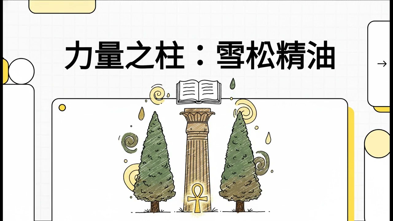 力量之柱：雪松精油