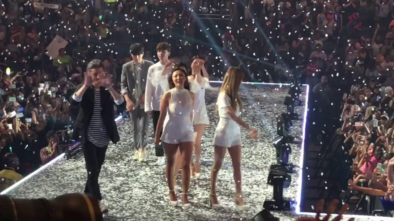 KCON 2016 Prudential Center NJ/NY Ailee BTS Eric Nam Mamamoo Day 6 Final Bow