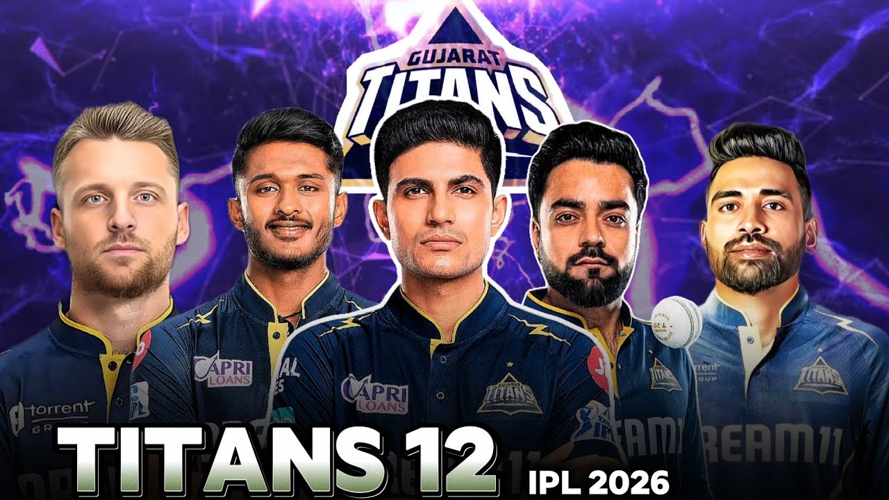 Gujarat Titans 2026-GT Win the IPL? Gujarat Titans Strongest Playing 12| GT Playing 12 | YA Cric Hub