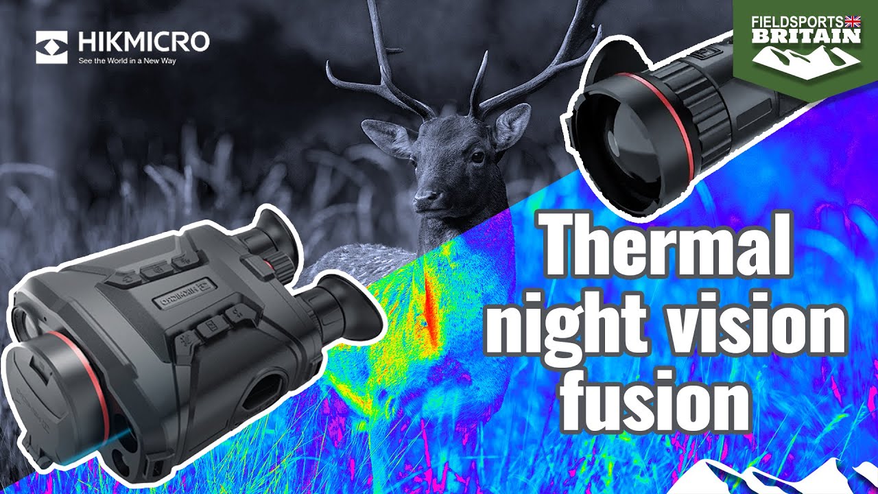 Next-level thermal night vision fusion on deer