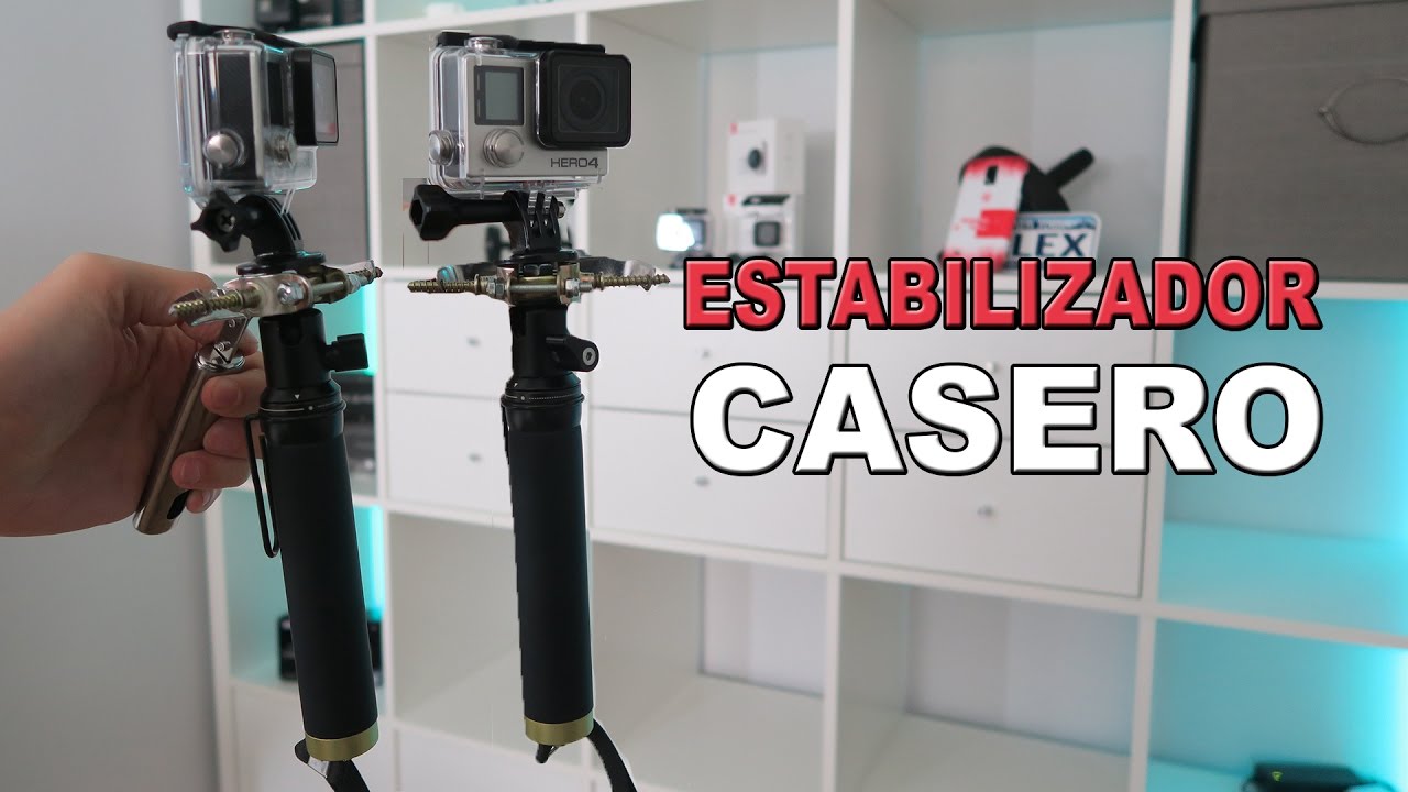 Cómo hacer un estabilizador casero para tu cámara de acción (GoPro, SJCAM, Yi...)