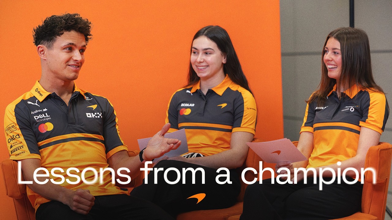 Lessons from a Champion with Lando Norris | McLaren Racing