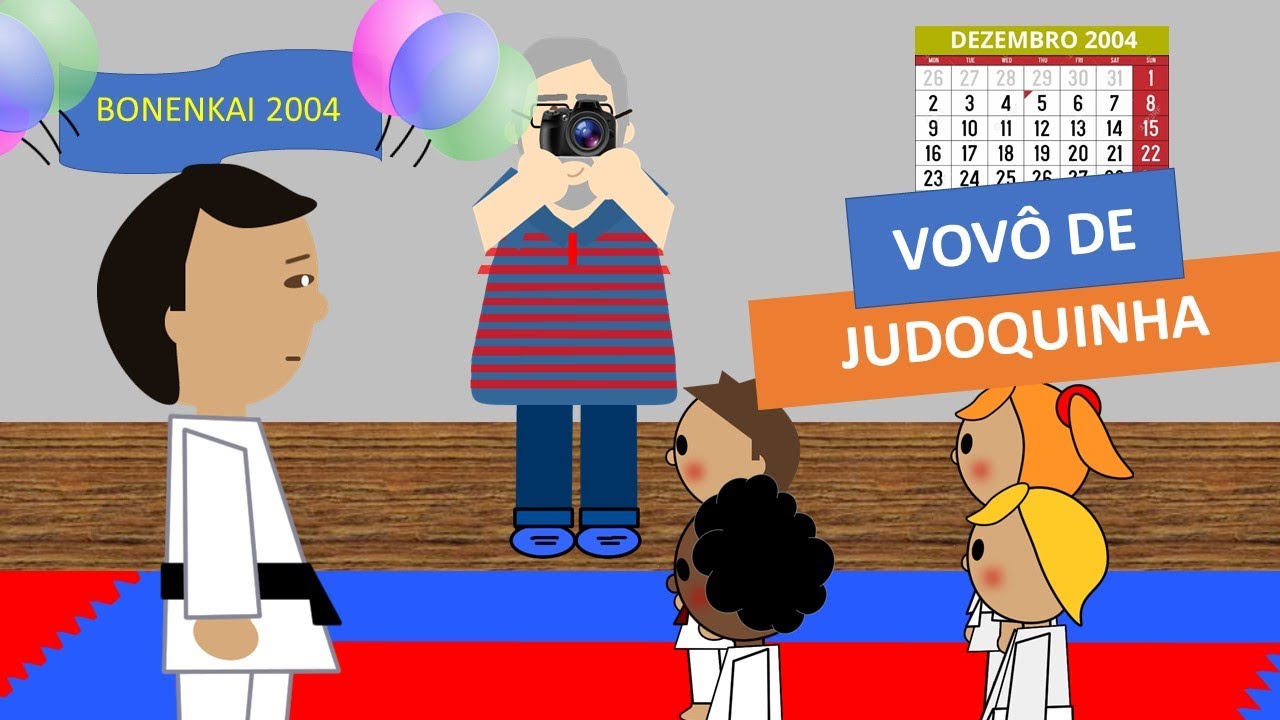 Judoquinhas | Judo Infantil - Mensagem Feliz Dia dos Avós! Vovô de Judoquinha