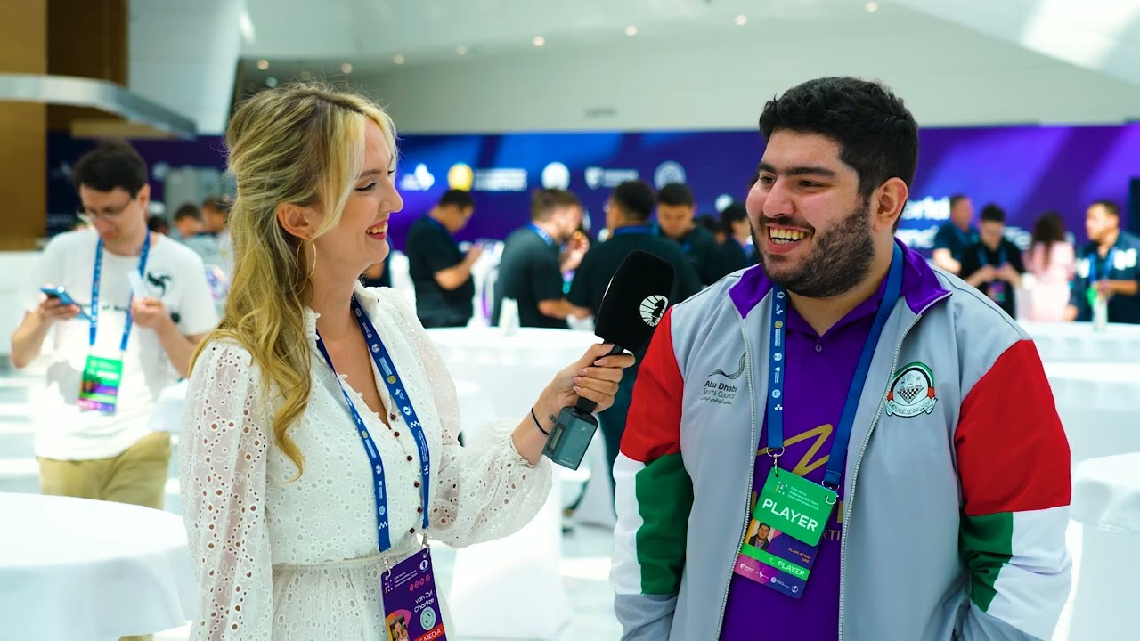 Interview with Parham Maghsoodloo | FIDE World Rapid and Blitz Team Championships