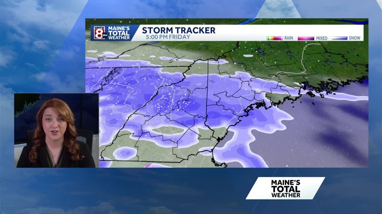 Intense snowfall expected in Maine Friday night: Timing out the storm Feb. 20, 2026
