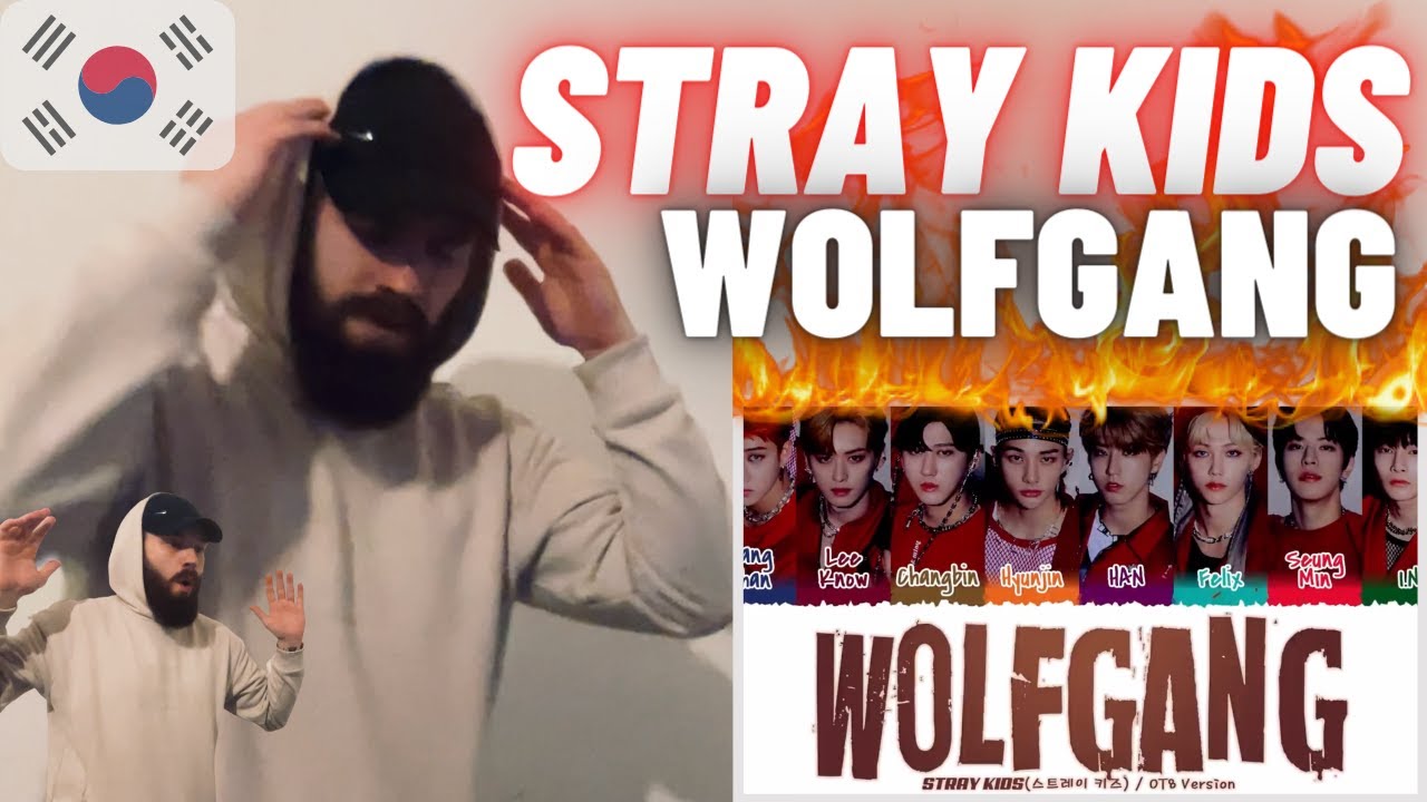 TeddyGrey Reacts to 🇰🇷 Stray Kids - Wolfgang (OT8 Version) | UK 🇬🇧 REACTION