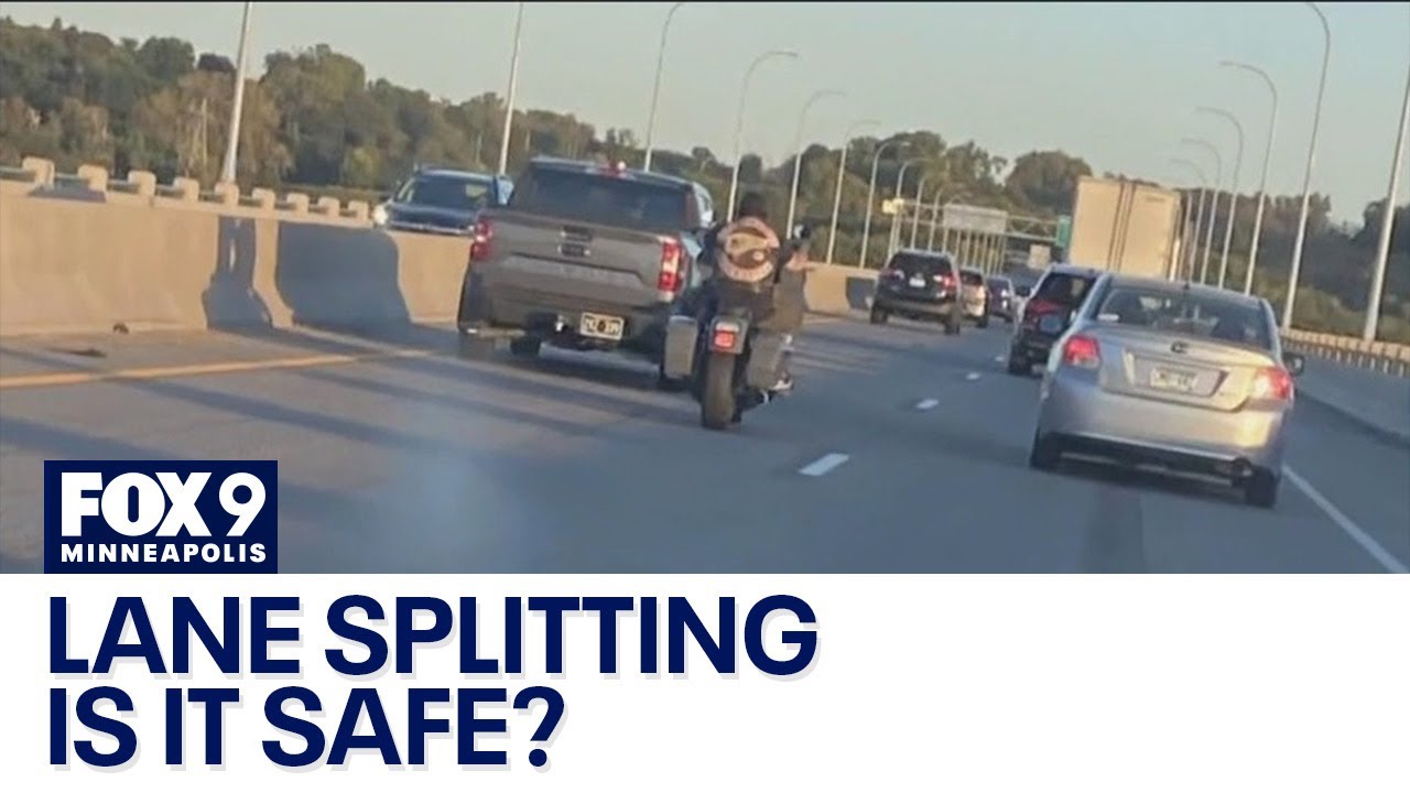 Motorcycle crashes raise lane-splitting concerns