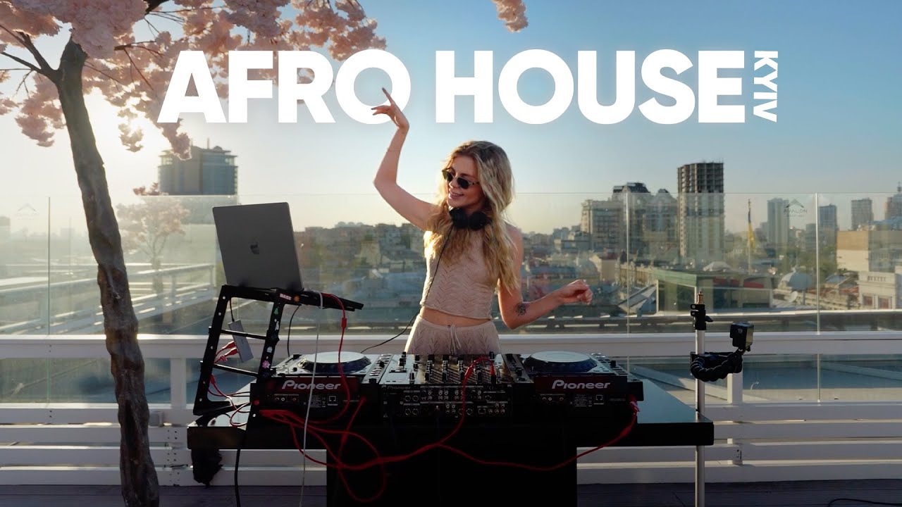Afro House Mix 2024 | Kyiv Rooftop Sunset Vibes | Dark Feel