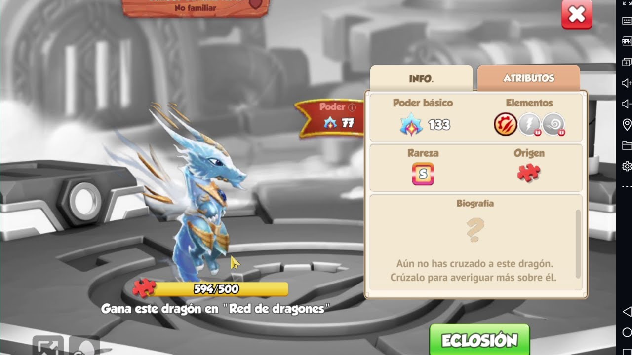 dragon mania legends opteniendo dragon mitis venti