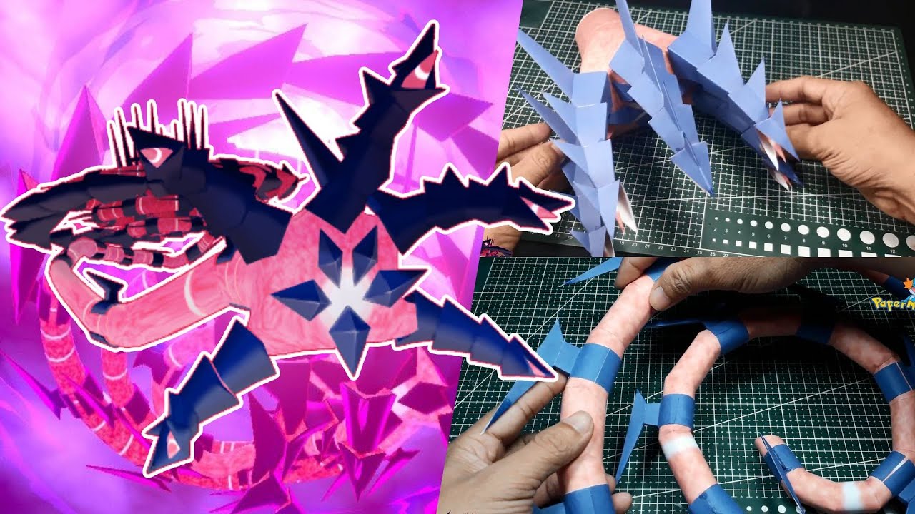 Pokemon Figures Making | ETERNAMAX  Pokemon  | Pokemon Papercraft
