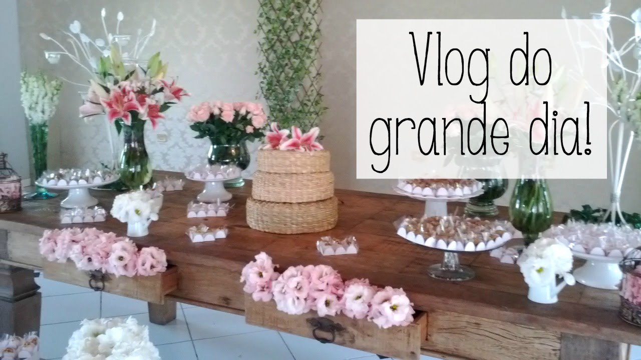 Vlog - O dia do meu Casamento! (Parte 1)