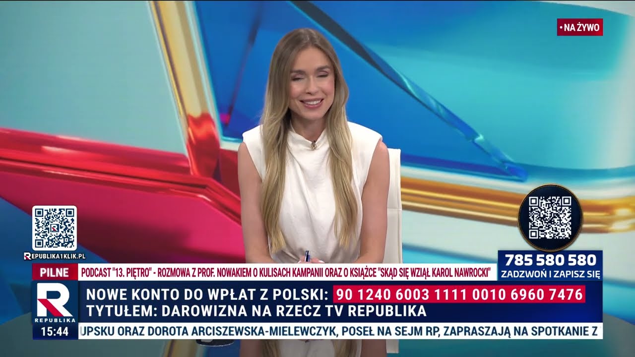 Informacje Telewizja Republika 03.08.2026 godz. 15:30