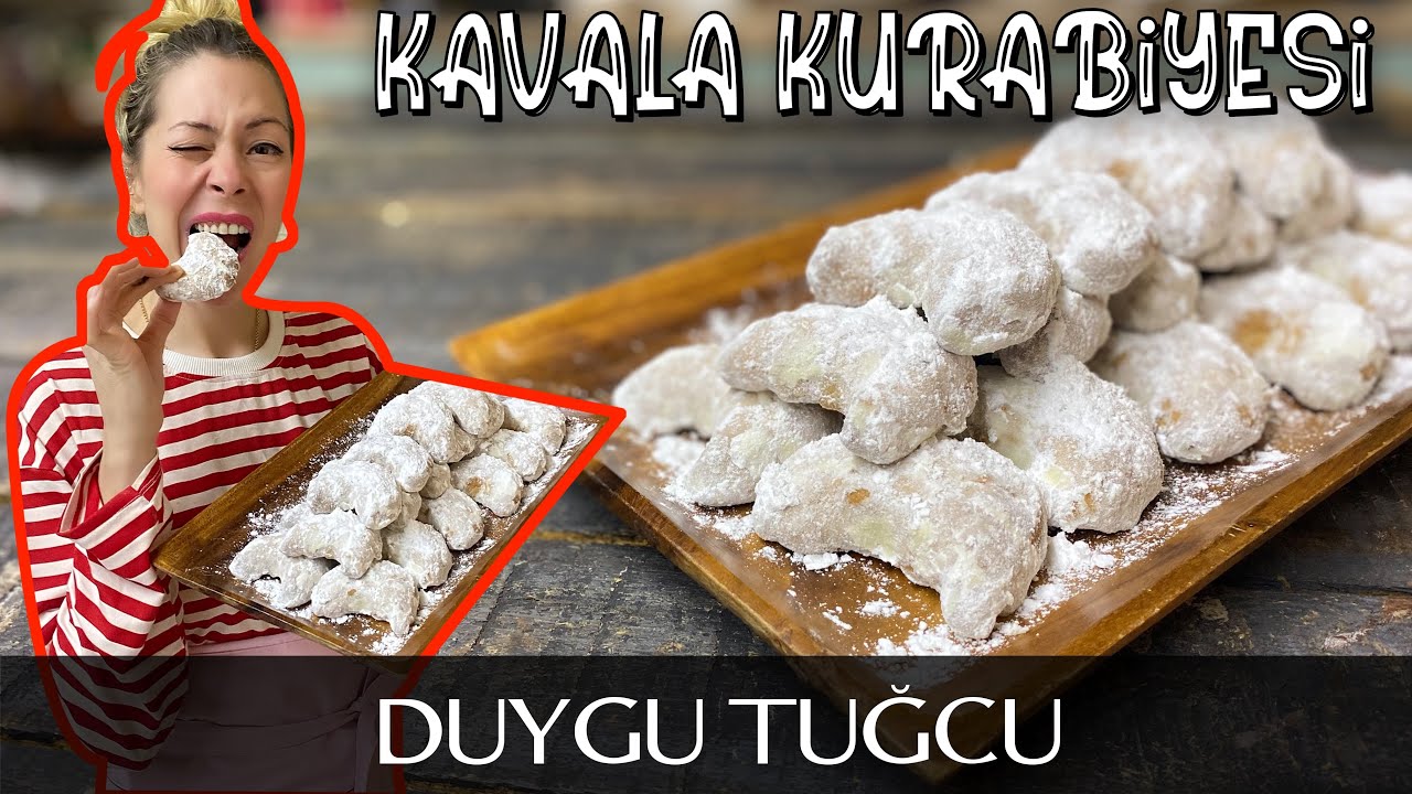 Kavala Kurabiyesi Tarifi 🇬🇷🍪| KIYIR KIYIR BİR LEZZET! 🍪 | Chef Duygu Tugcu