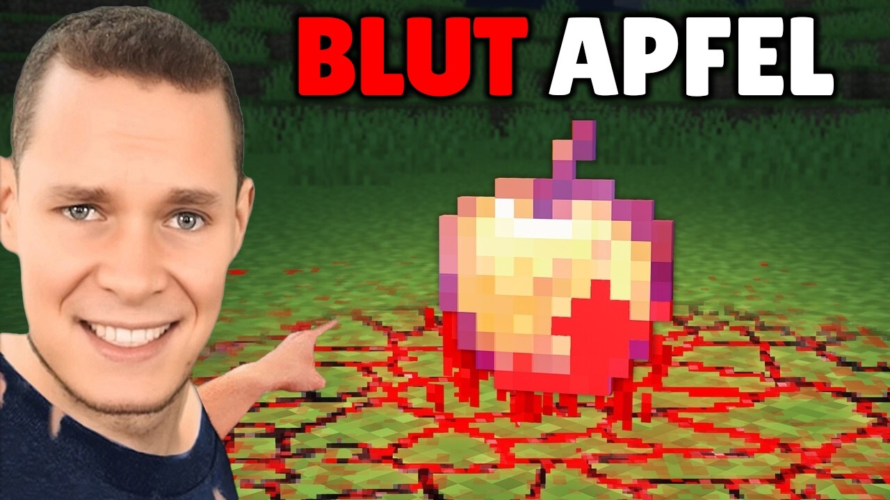 ESSE NIEMALS diesen BLUTIGEN APFEL, sonst LÖSCHE MINECRAFT... 🩸