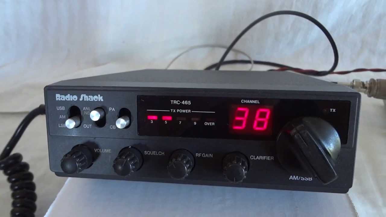 Radio Shack (Realistic) TRC-465 AM SSB CB radio