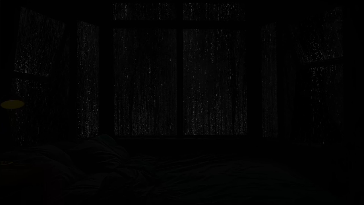 편안한 침대에 누워 창밖으로 내리는 비를 바라보니 😴😴 빗소리가 잠들기에 딱 좋네요.