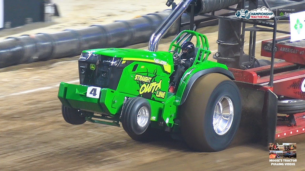 Tractor Pulling 2025: Pro Stock Tractors. Louisville, KY. NFMS Championship Pull. Thursday