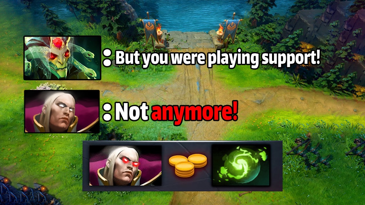 This Support Invoker Took Over the Late Game! 7.40