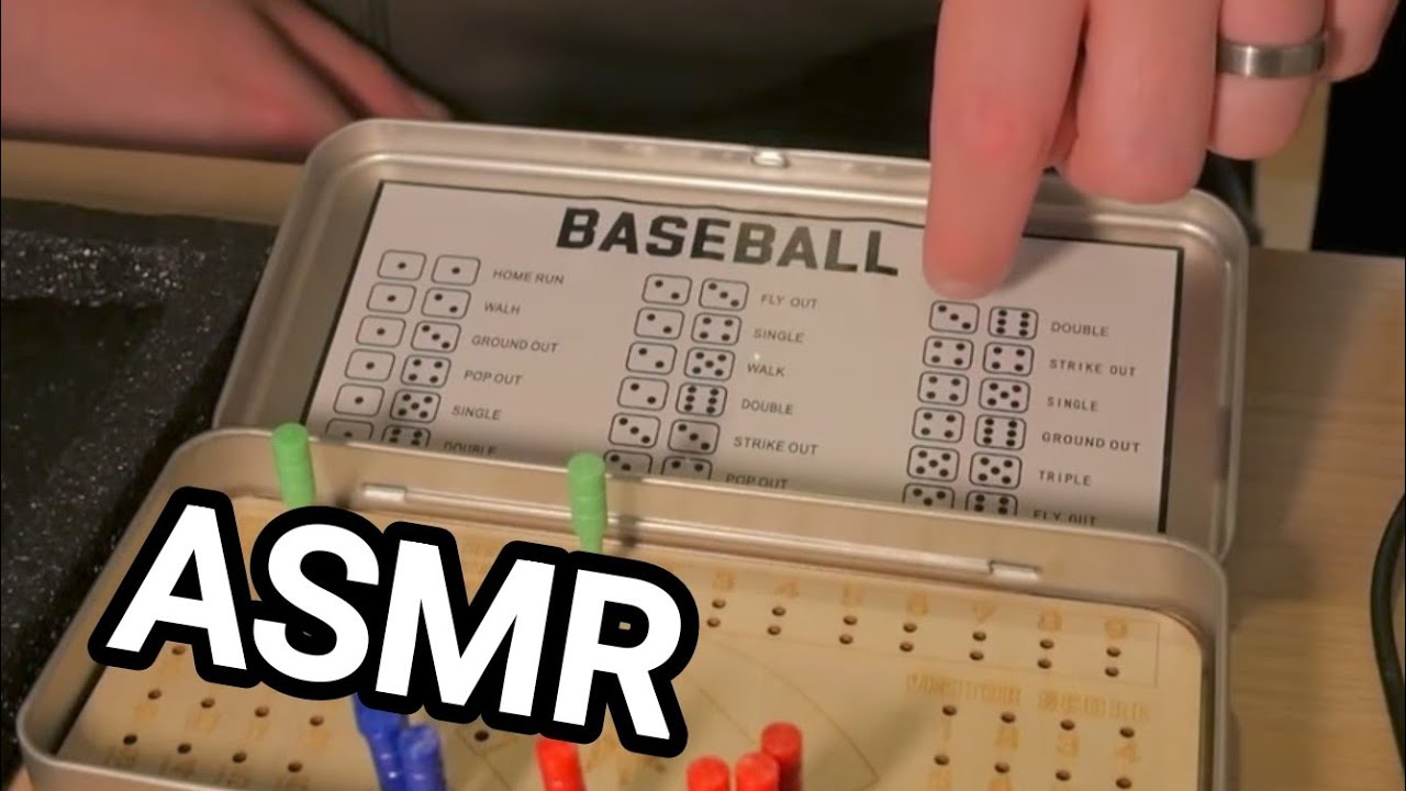 ASMR | Playing Baseball with a Twist!