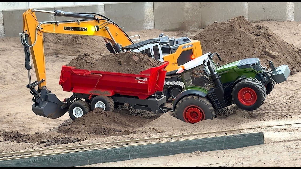 Tractors work hard, stunning RC Tractors and Trucks collection