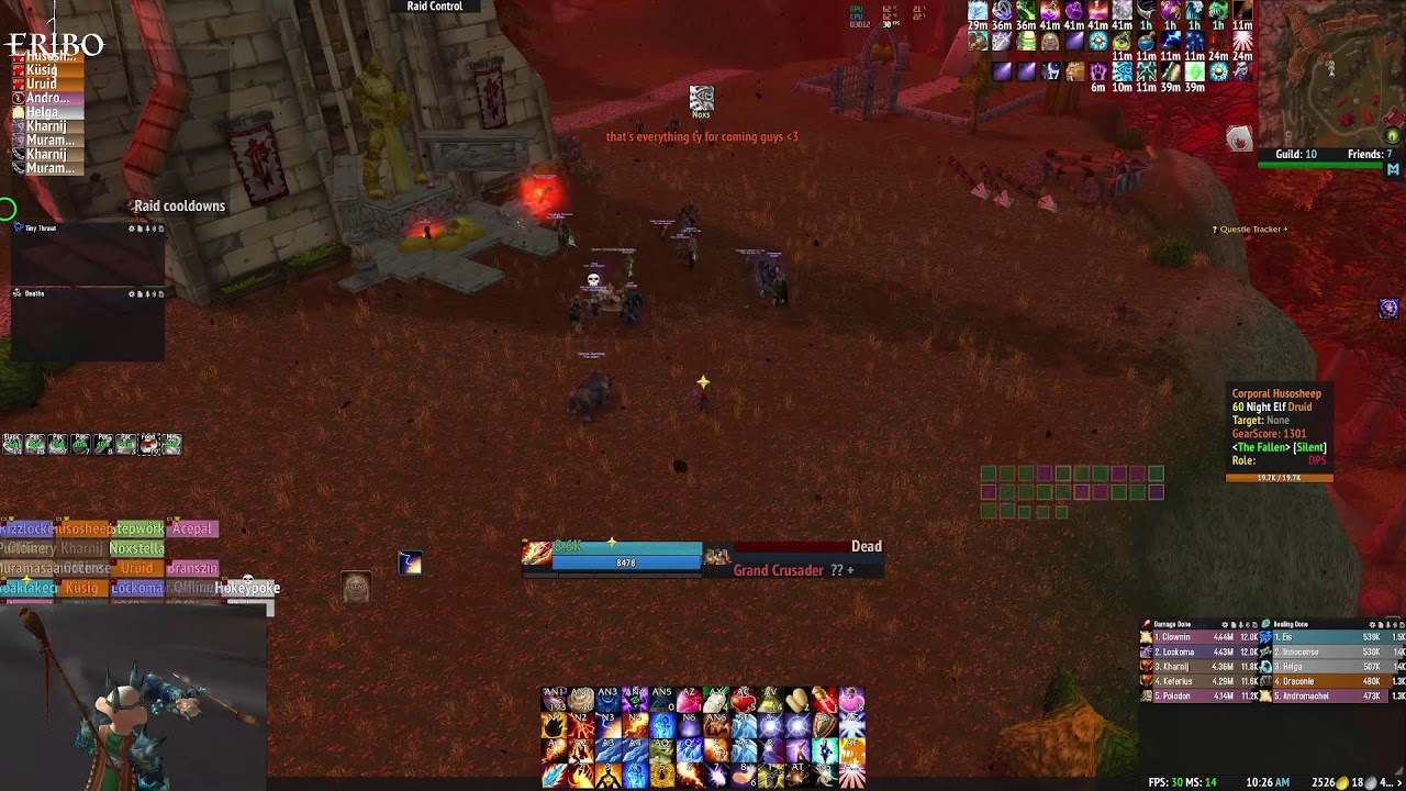 [SOD] SE Raid Lead / Fire Mage POV