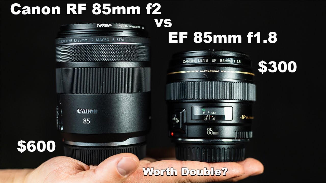 Бюджетные варианты 85 мм: Canon RF 85mm f2 Macro IS STM против Canon EF 85mm f1.8: стоит ли RF вд...