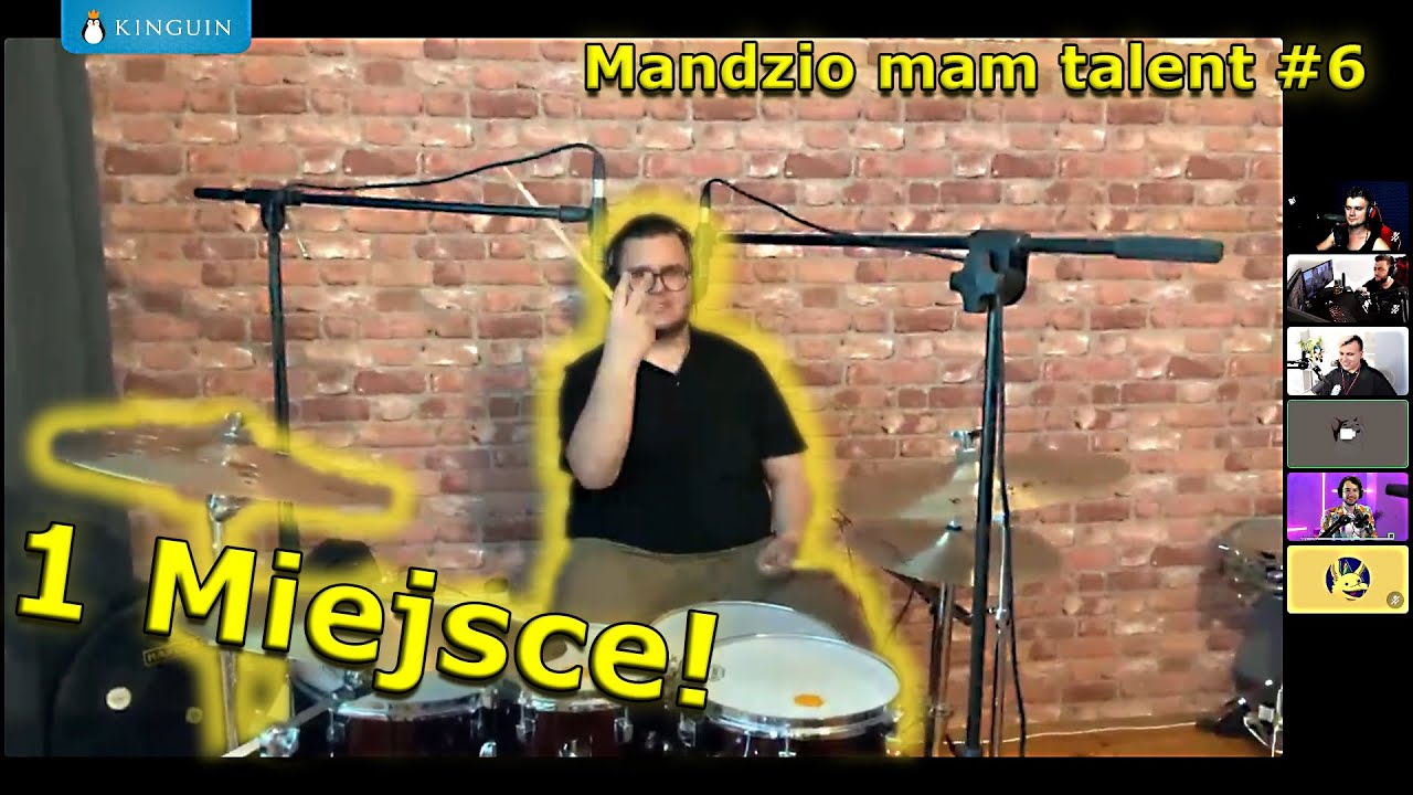 FINAŁ MAM TALENT MANDZIO 6 *1 MIEJSCE, Perku Perkusista*