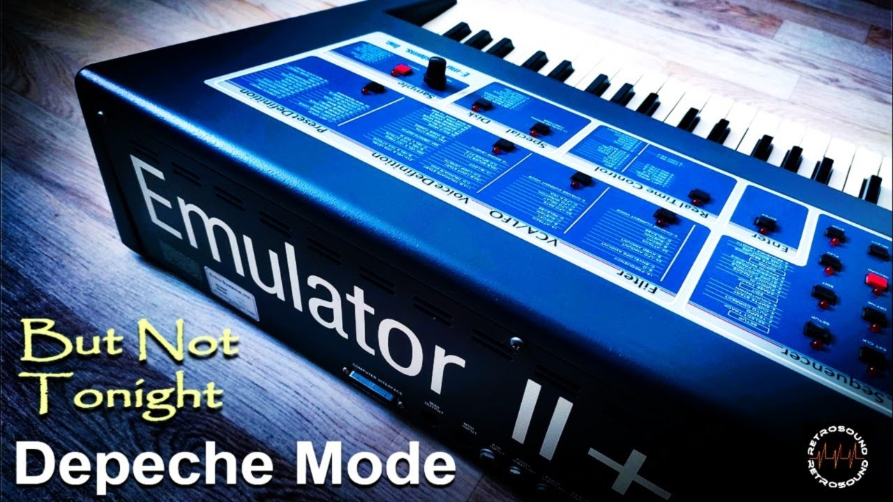 Depeche Mode  But Not Tonight ~ Vintage Synthesizer Recreation ~ RetroSound