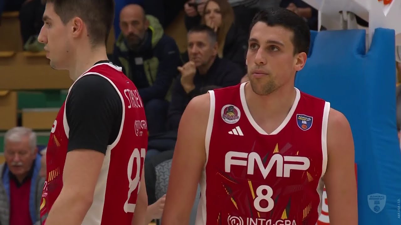 AdmiralBet ABA League 2025/26, Round 15 match: Krka – FMP (15.1.2026)