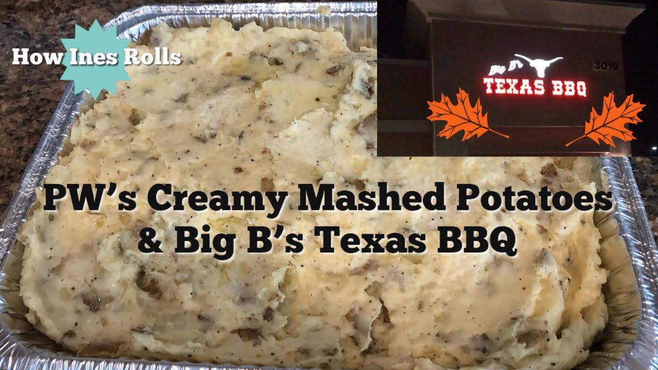 Poppo is Here! | Favorite Eats *Big B’s Texas BBQ* | PW’s Creamy Mashed Potatoes