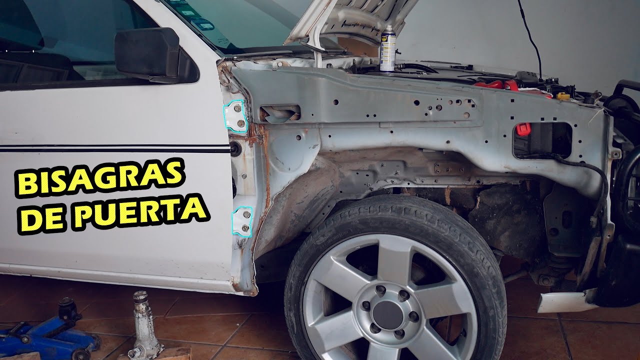 Puertas caídas y colgadas cómo cambiar las bisagras